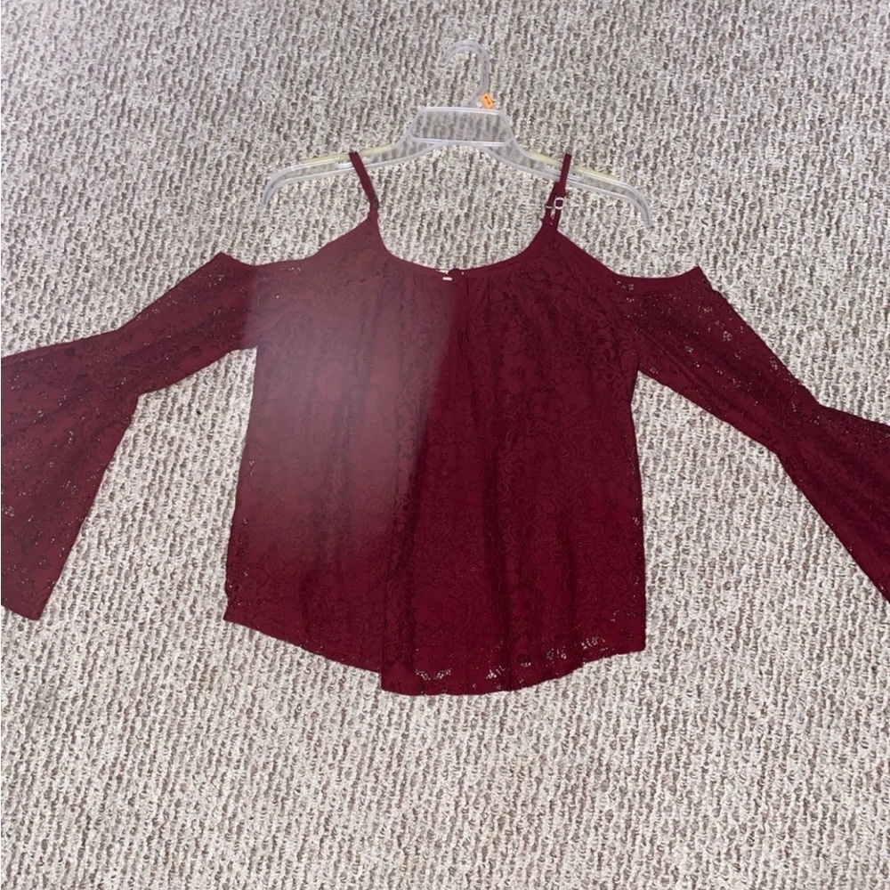 Bell sleeve blouse